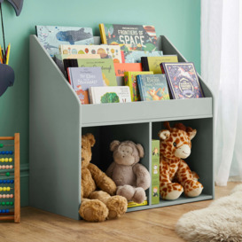 Kids Casey Bookcase with Storage Sage