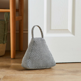 Geo Doorstop Black