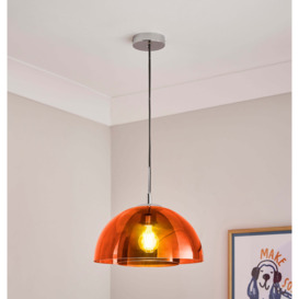 Elements Munro Pendant Light Tangerine (Orange)