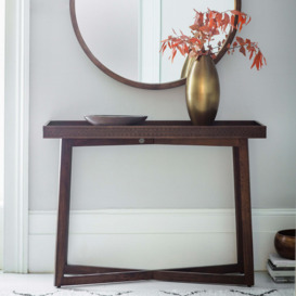 Baytown Retreat Console Table Brown