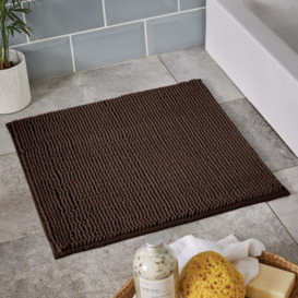 Mini Bobble Shower Mat Dark Raisin