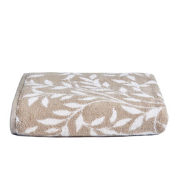 Dreams and Drapes Sandringham Natural Towel Beige/White