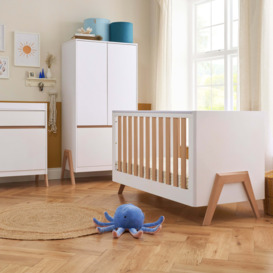 Tutti Bambini Fuori 3 Piece Nursery Furniture Set White