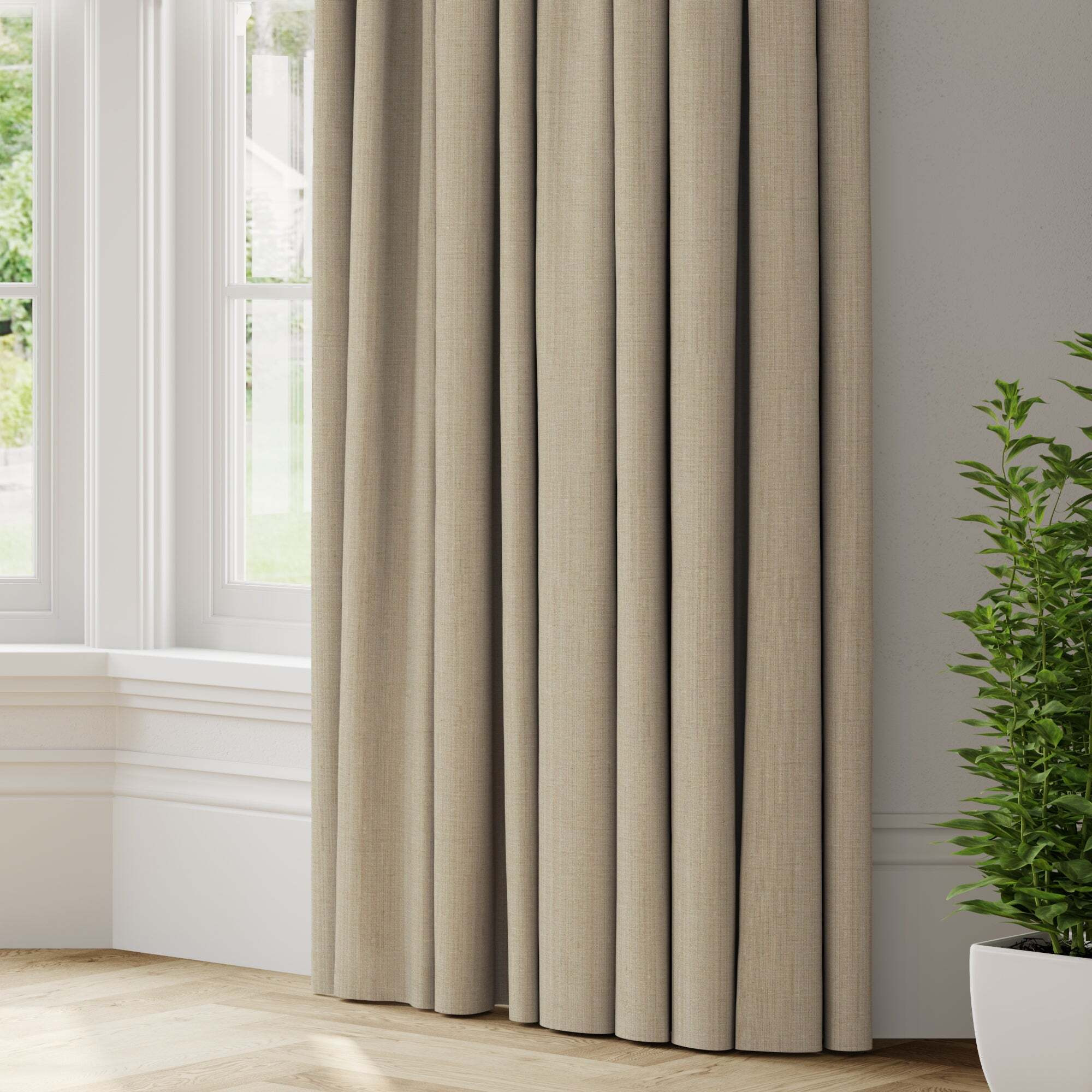 Bowness Made to Measure Curtains natural