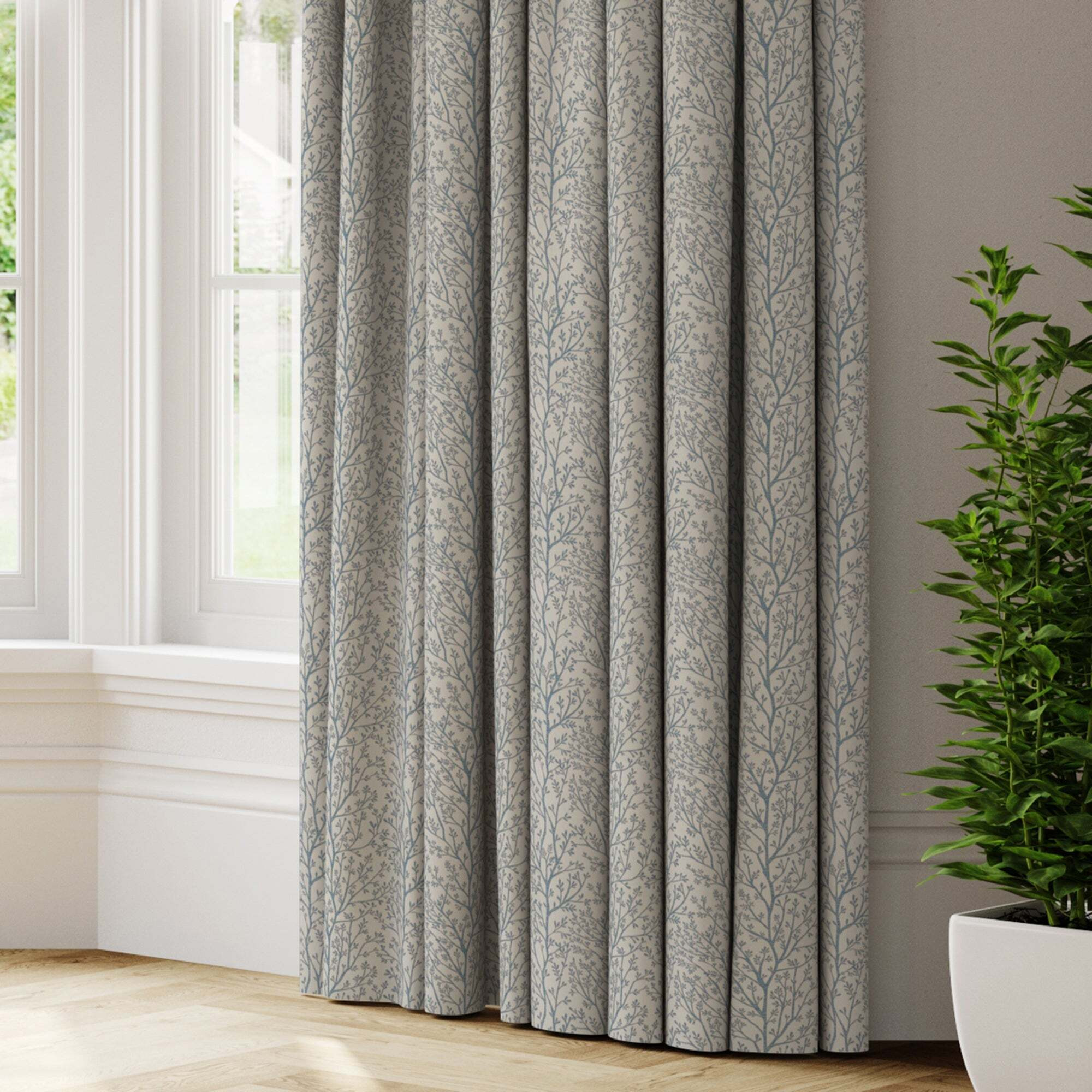 Elara Made to Measure Curtains Elara Blue