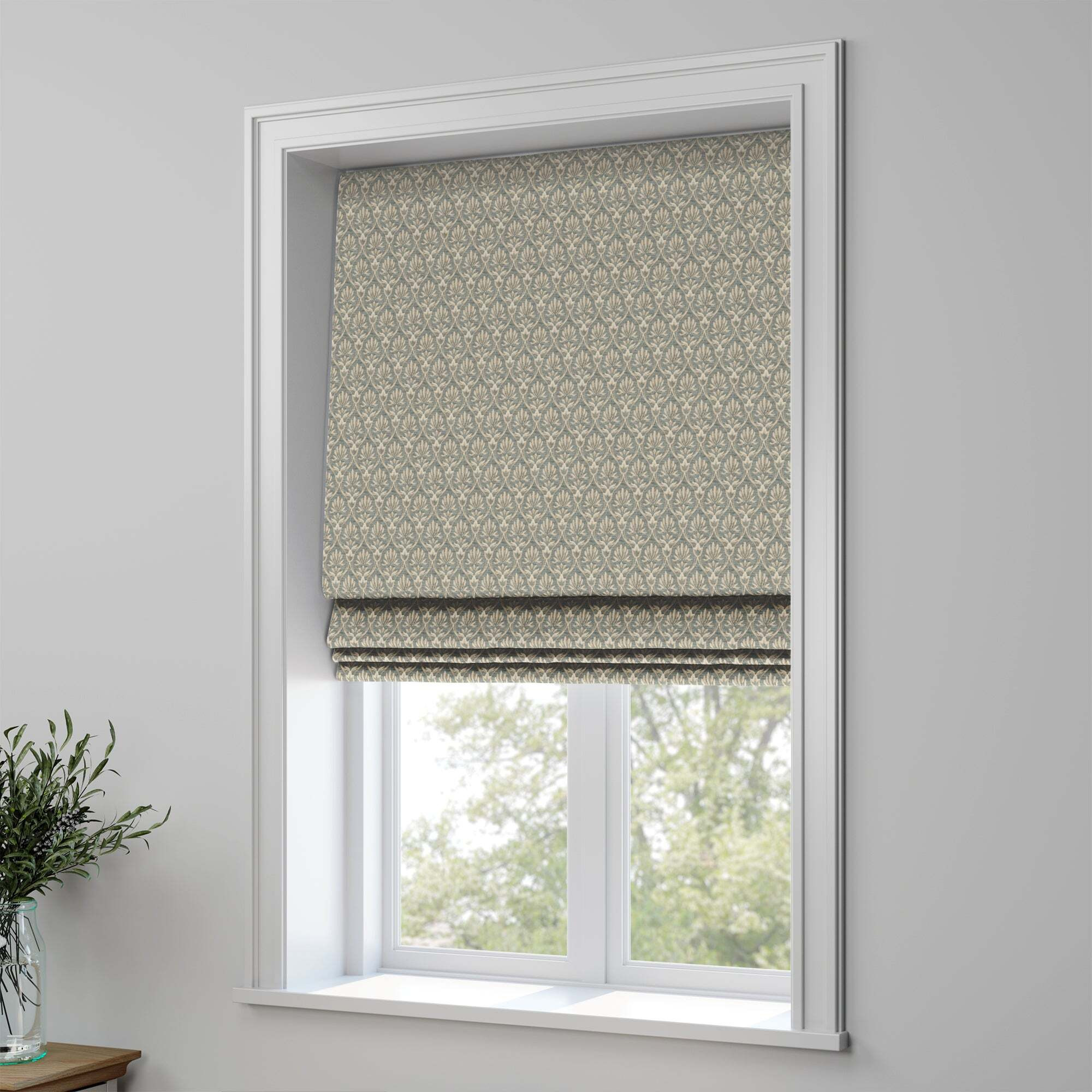 Heritage Made to Measure Roman Blind Heritage Duck Egg