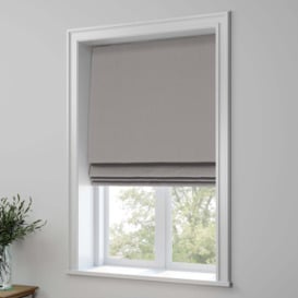 Nevis Made to Measure Roman Blind Nevis Jacquard Silver
