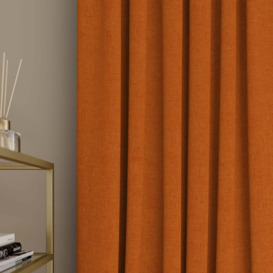 Saluzzo Made to Measure Curtains Orange
