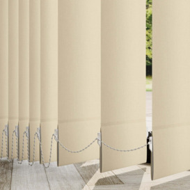 Rianna Made to Measure Vertical Blind Beige