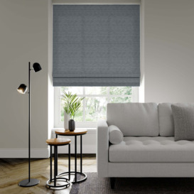 Austen Recycled Polyester Made to Measure Roman Blind Austen Slate