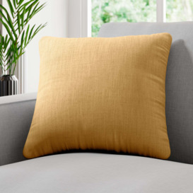 Bronte Recycled Polyester Made to Order Cushion Cover Bronte Ochre