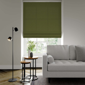 Belvoir Recycled Polyester Made to Measure Roman Blind Belvoir Forest
