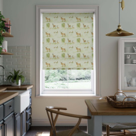 Stags Daylight Made to Measure Roller Blind Green/Brown