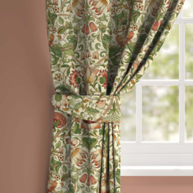 William Morris At Home Lodden Made To Order Tieback Green/Pink