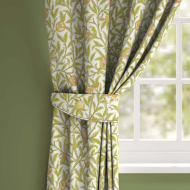 William Morris At Home Bird & Pomegranate Made To Order Tieback Light Green/White
