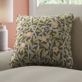William Morris At Home Bird & Pomegranate Made To Order Cushion Cover Brown/Green