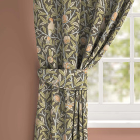 William Morris At Home Bird & Pomegranate Made To Order Tieback Brown/Green