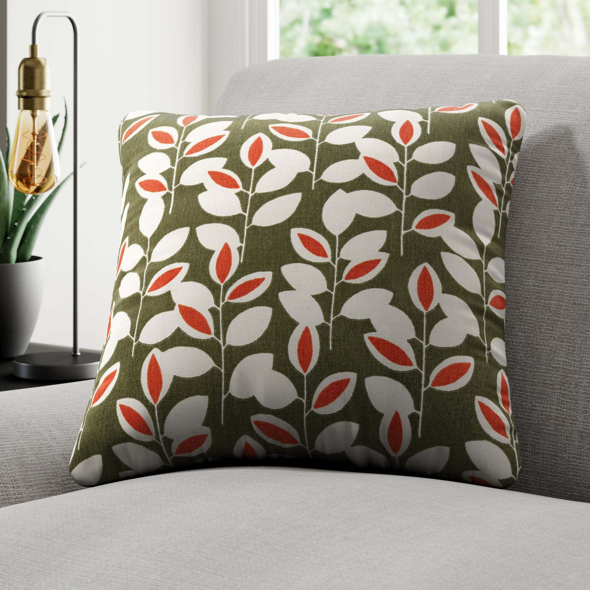 Elements Wilson Made to Order Cushion Cover Elements Wilson Olive