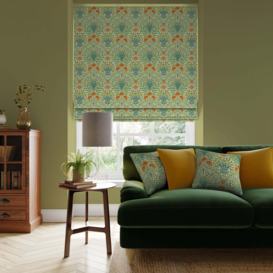 William Morris At Home Garden Made to Measure Roman Blinds Green/Yellow