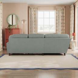 Martha Vintage Velvet Full Corner Sofa - thumbnail 2