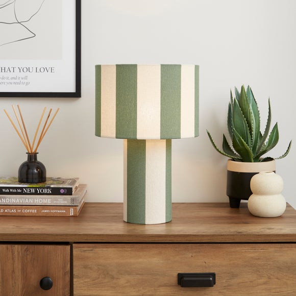 Beatrice Striped Table Lamp - image 1