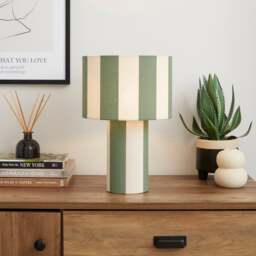 Beatrice Striped Table Lamp - thumbnail 1