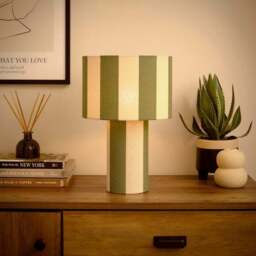 Beatrice Striped Table Lamp - thumbnail 2