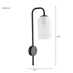 Palazzo Plug In Wall Light - thumbnail 6
