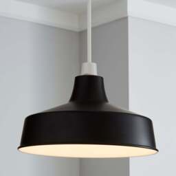 Stern Easy Fit Pendant Shade Black