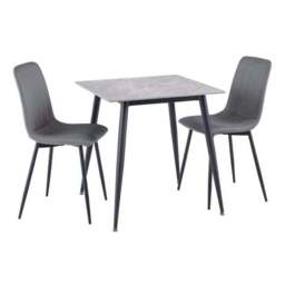 Lavina Compact Square 2 Seater Dining Table - thumbnail 3