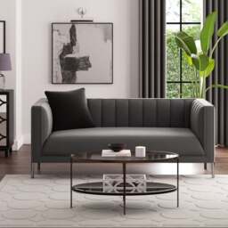 Bellamy Luxe Velvet 2 Seater Sofa - thumbnail 1