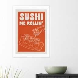 East End Prints Sushi Me Rollin Print - thumbnail 1