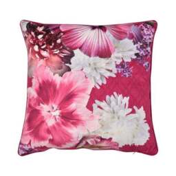 Laurence Llewlyn-Bowen Mayfair Lady Floral Square Filled Cushion - thumbnail 3