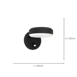 EGLO Fornaci PIR Sensor LED Outdoor Wall Light - thumbnail 3
