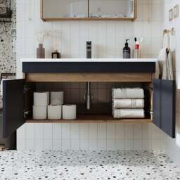 Atria 2 Door Vanity Unit - thumbnail 2