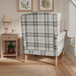 Charnwood Check Grande Armchair - thumbnail 2