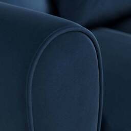 Blake Curved Arm Opulent Velvet 2 Seater Sofa - thumbnail 4