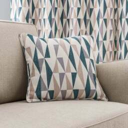 Elements Triangles Eyelet Curtains - thumbnail 6