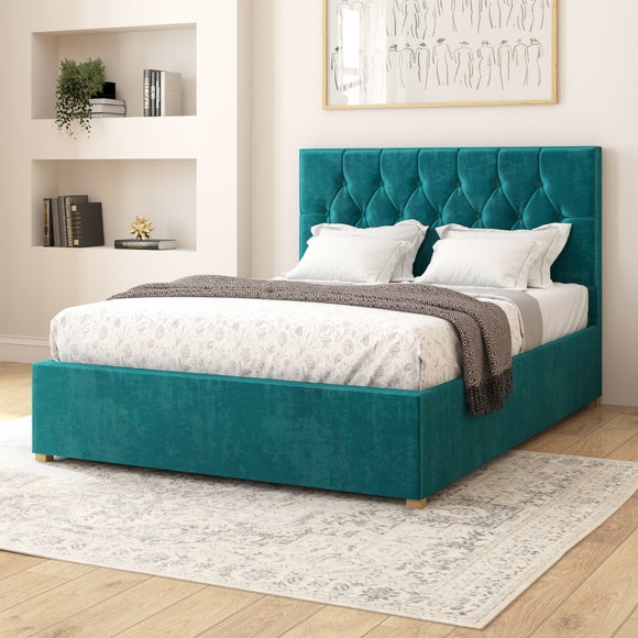 Olivier Plush Velvet Adjustable Bed - image 1