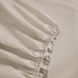 Dorma Crisp & Fresh 400 Thread Count Egyptian Cotton Percale Fitted Sheet - thumbnail 2
