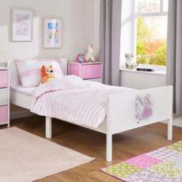 Liberty House Toys Princess And Unicorn Single Bed - thumbnail 3