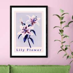 East End Prints Lily Flower Print - thumbnail 1