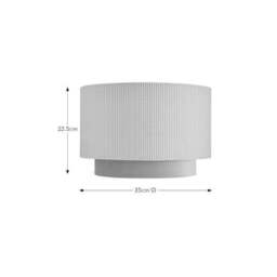 Ticking Stripe Two Tier Lamp Shade - thumbnail 5