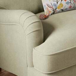 Beatrice II Soft Tonal Chenille Snuggle Chair - thumbnail 3