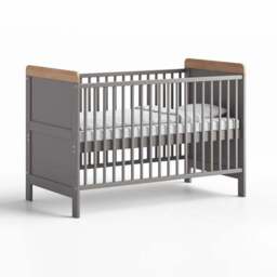 Little Acorns Classic Oak Effect Cot Bed - thumbnail 2