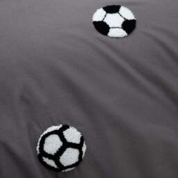Tufted Football Duvet Cover & Pillowcase Set - thumbnail 4