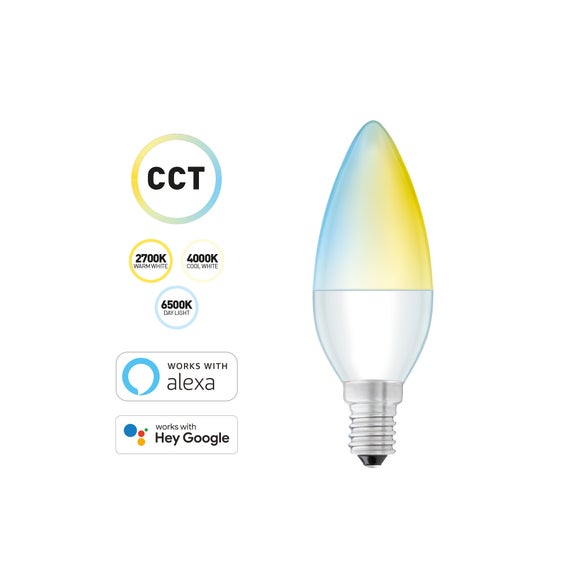Status SMART 5.5W SES Temperature Change Pearl Candle Bulb - image 1