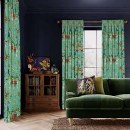 Tropical Kaleidoscope Made to Measure Curtains - thumbnail 2