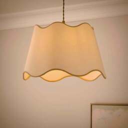 Scalloped Edge Easy Fit Lamp Shade - thumbnail 2