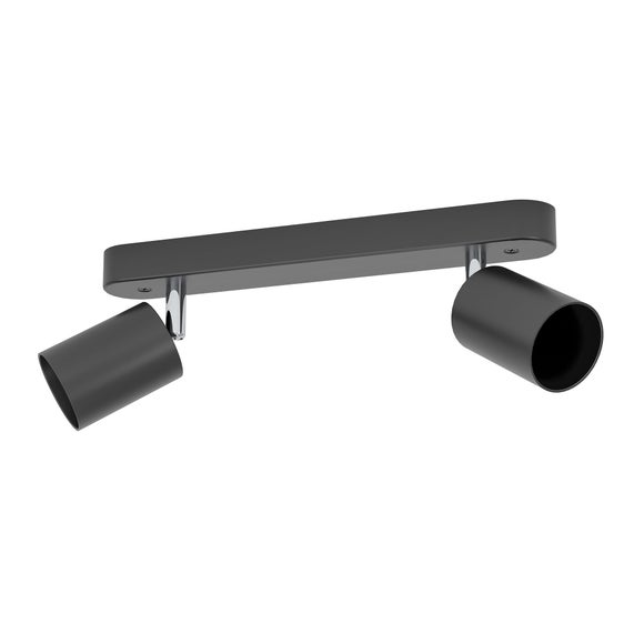 EGLO Essentials Reciso-E 2 Light Semi Flush Spotlight Bar - image 1